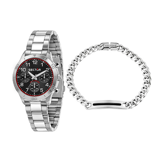 Orologio e Bracciale Uomo
