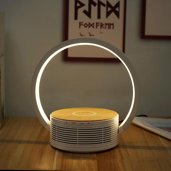 Lampada LED con Ricarica e Speaker BT
