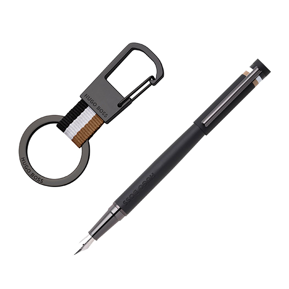 Set Iconic Portachiavi e Stilografica