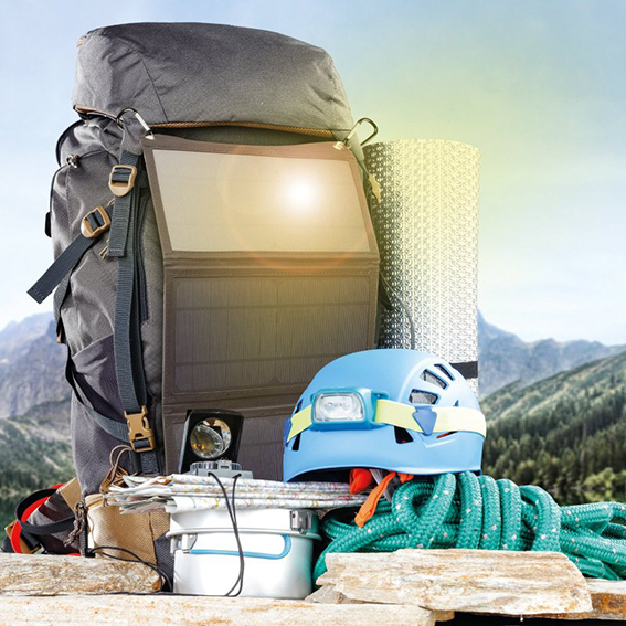 Caricabatterie portatile a Pannello Solare