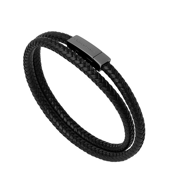 Orologio e Bracciale Uomo Black