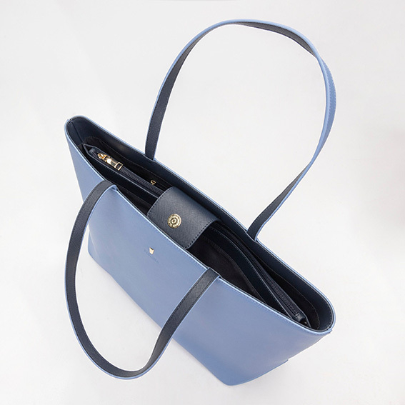 Tote Bag Mademoiselle Light Blue