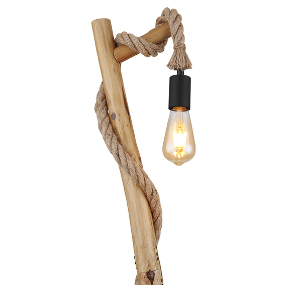 Lampada da terra Tronco