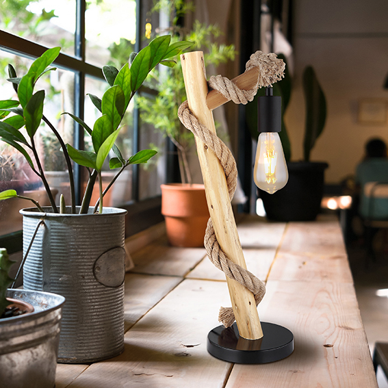 Lampada da tavolo Tronco