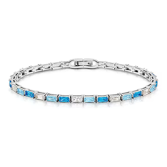 Bracciale Donna Tennis Blu Paradise