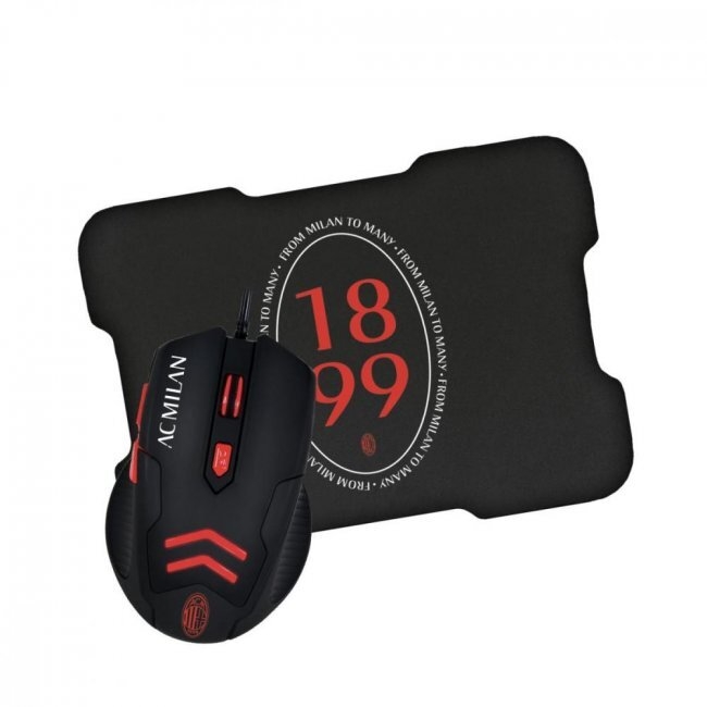 Set Gamer Mouse e MousePad - Milan