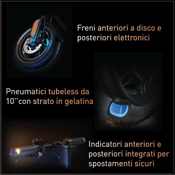 Monopattino Elettrico F2 E - 25 km/h