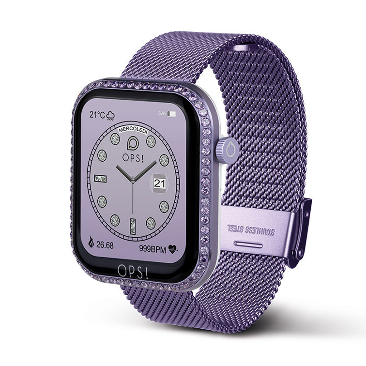 Smartwatch donna Diamonds Lilla