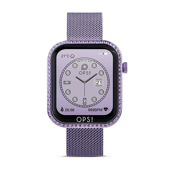 Smartwatch donna Diamonds Lilla