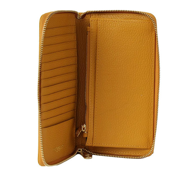 Portafoglio Tiffany zip around Giallo