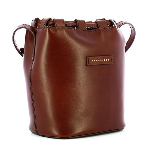 Borsa a secchiello in pelle Aurora