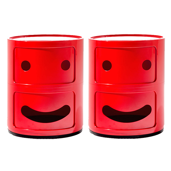 SET 2 Pezzi - Mobiletto 2 elementi Smile