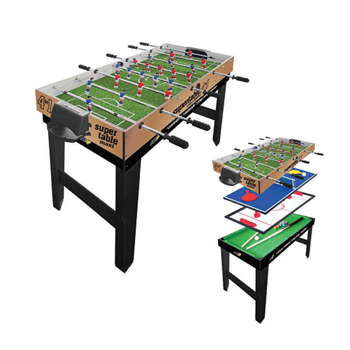 Supertavolo Giochi 4in1
