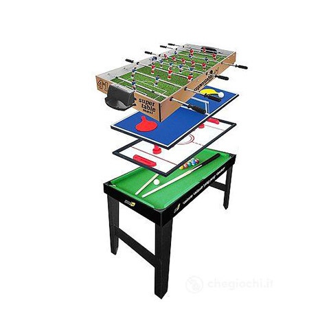 Supertavolo Giochi 4in1