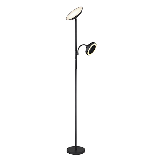 Lampada da terra con ventola
