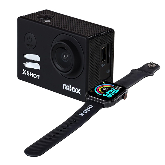 NILOX SET - Action Cam e Smartwatch
