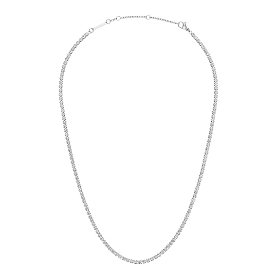 Set Collana e Bracciale Tennis Silver