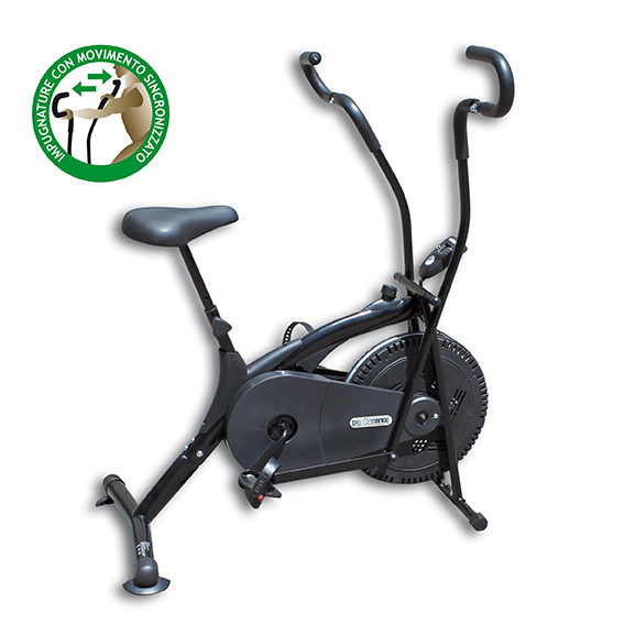 Cyclette con Manubrio Sincronizzato
