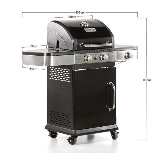 Barbecue a Gas a 3 bruciatori