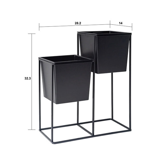 Portavaso doppio Hua