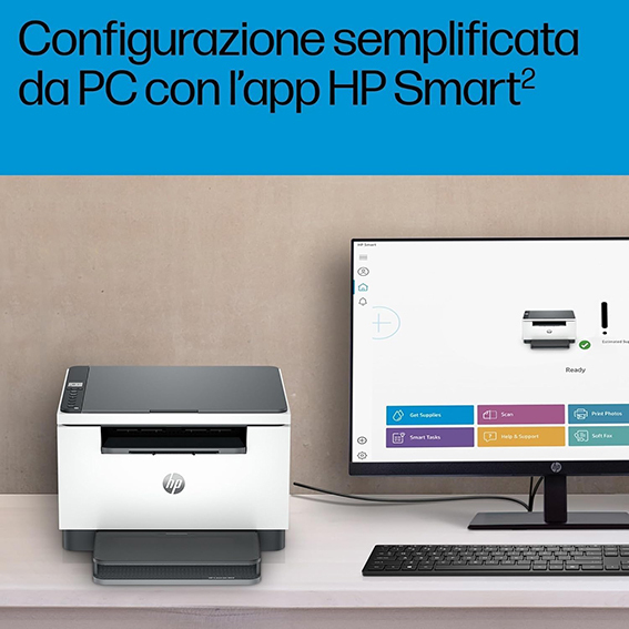 HP LaserJet Stampante Multifunzione 