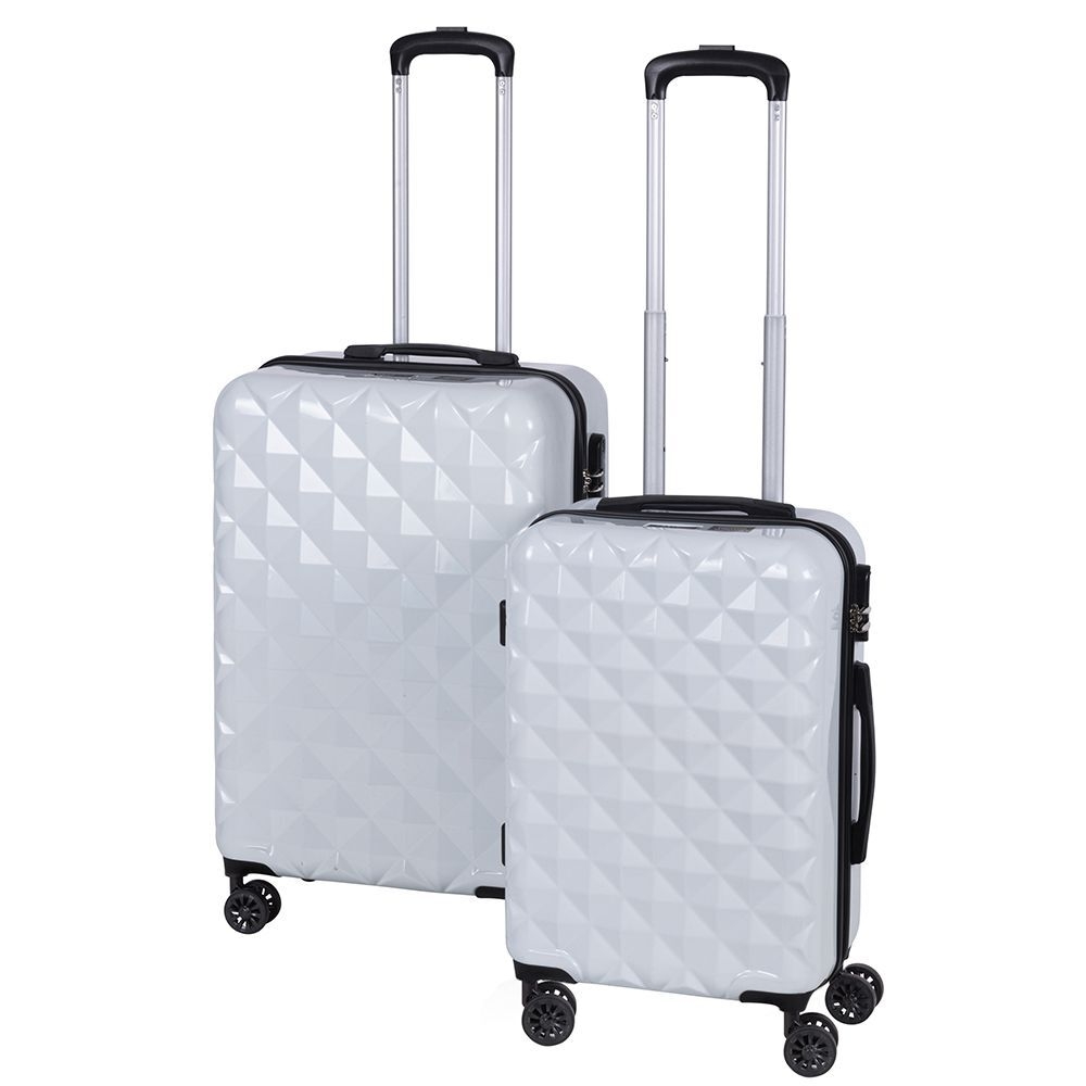 Set 2 valigie white Diamond
