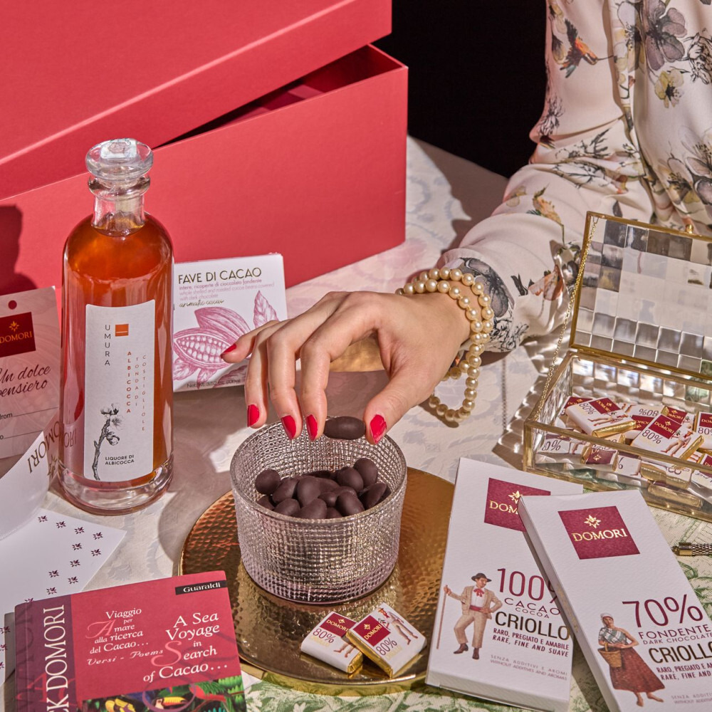 Delizie di cacao e albicocca