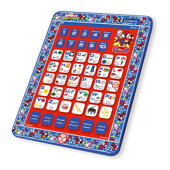 Tablet didattico Bilingue - Marvel SPIDEY