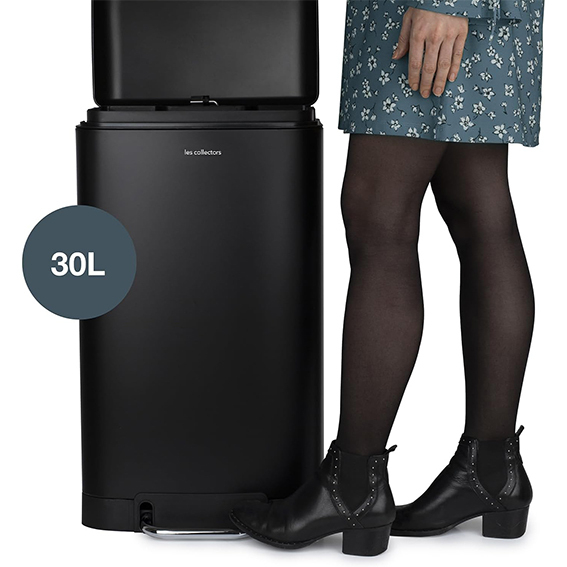 Set 2 Cestini a pedale da 30L 