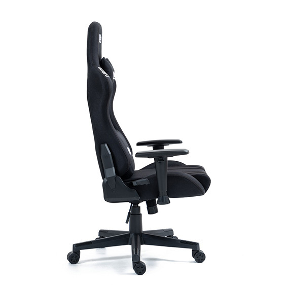 Sedia da gaming in tessuto ed ecopelle