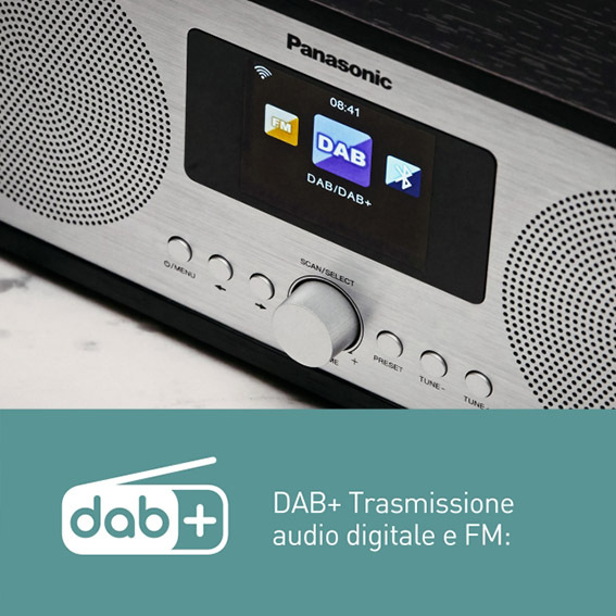 Radio DAB design retrò