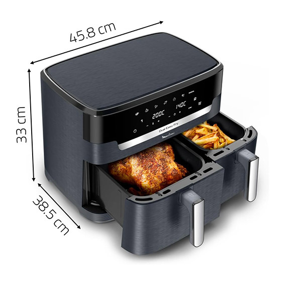 Friggitrice ad aria Dual Easy Fry XXL 11L