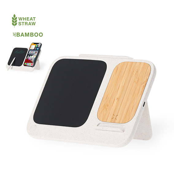 Caricatore wireless 15W con lavagna digitale