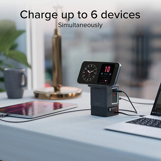 Power Dock Wireless 6 in 1 100W 