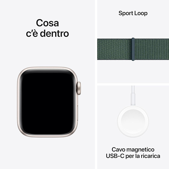 Apple Watch SE GPS 40 mm - Sport Loop