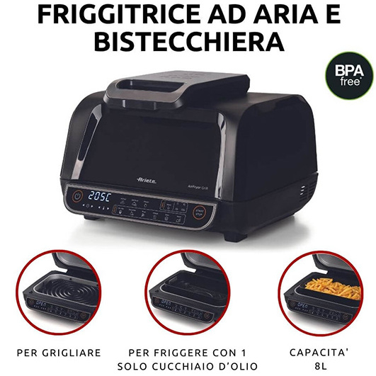 Air Fryer Grill 8L - Bistecchiera