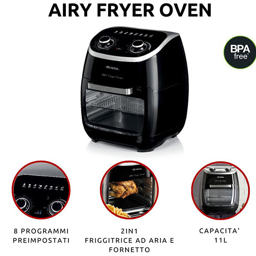Friggitrice ad aria e Forno Elettrico 