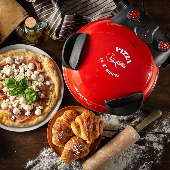 Forno per pizza in pietra refrattaria