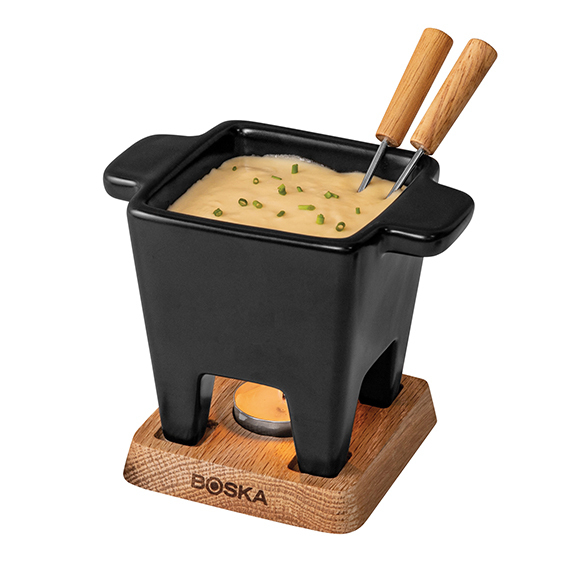 Set per fonduta nero