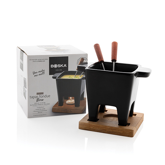 Set per fonduta nero