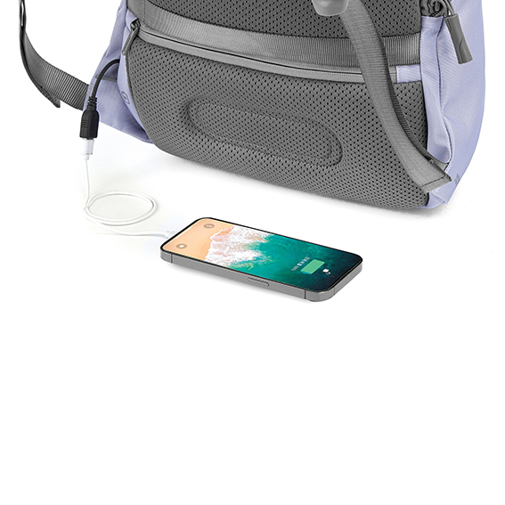 Zaino antitaccheggio soft lavander