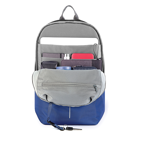 Zaino antitaccheggio soft blu royal