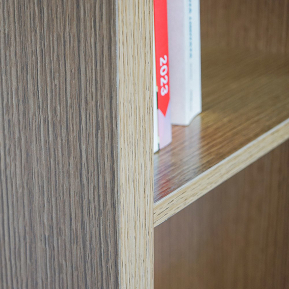 Libreria in rovere 4 ripiani