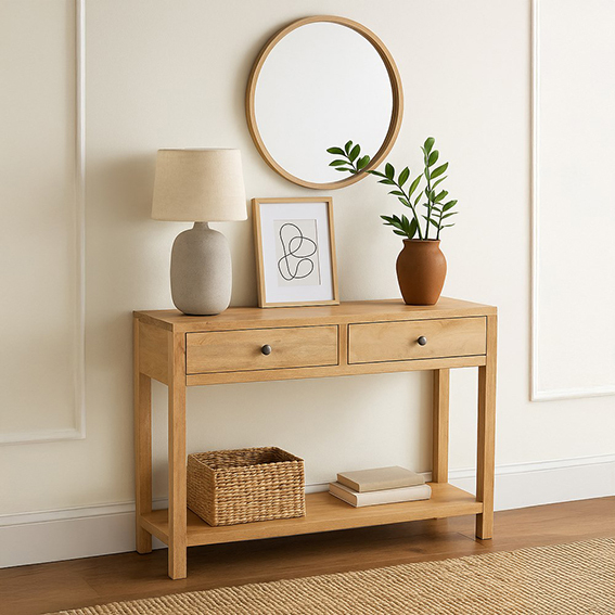 Mobiletto Consolle in legno BOTANIQ