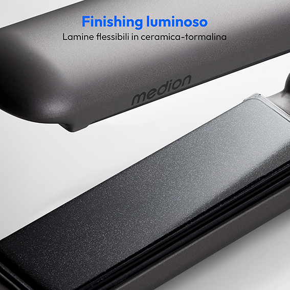 Piastra a batteria con display