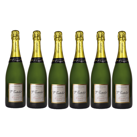 6Btg Champagne Carte d'Or Blanc de Noirs Brut