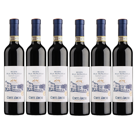 6 Btg di Recioto Valpolicella DOCG Classico 