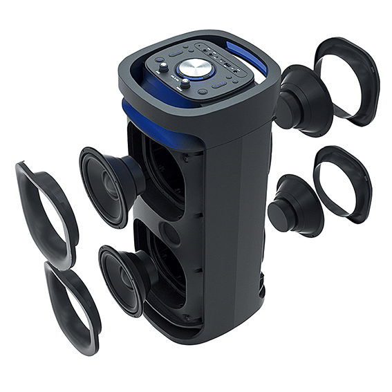 Party speaker 4 diffusori