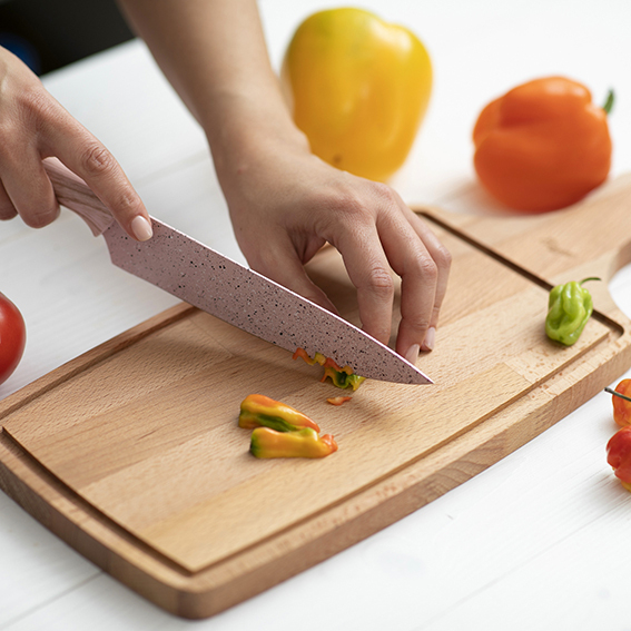 Set 5 coltelli Bisetti Stonerose