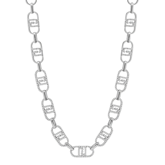 Liu Jo collana girocollo acciaio 45 cm